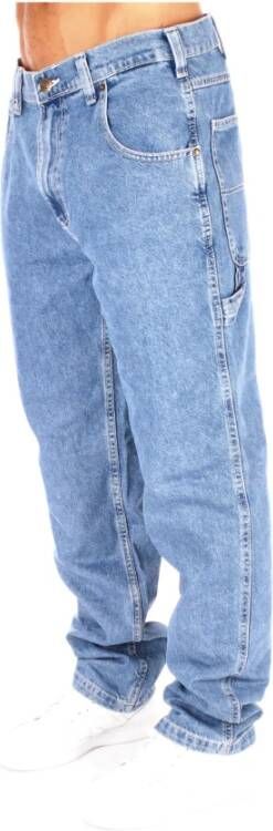 Dickies Straight Jeans Blauw Heren