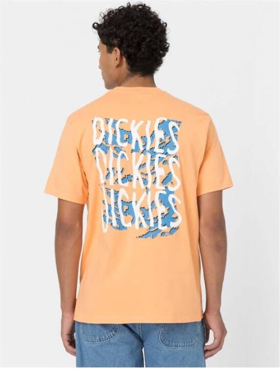 Dickies T-Shirts Oranje Heren