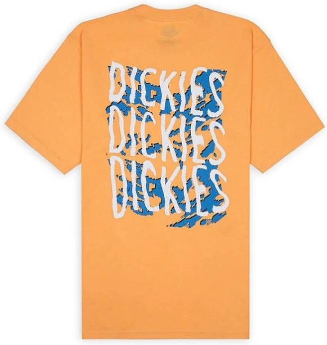 Dickies T-shirts Oranje Heren