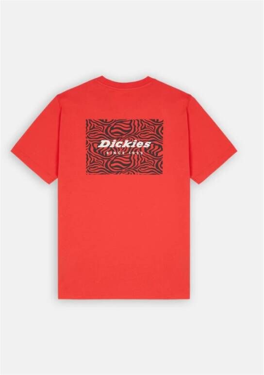 Dickies T-Shirts Rood Heren