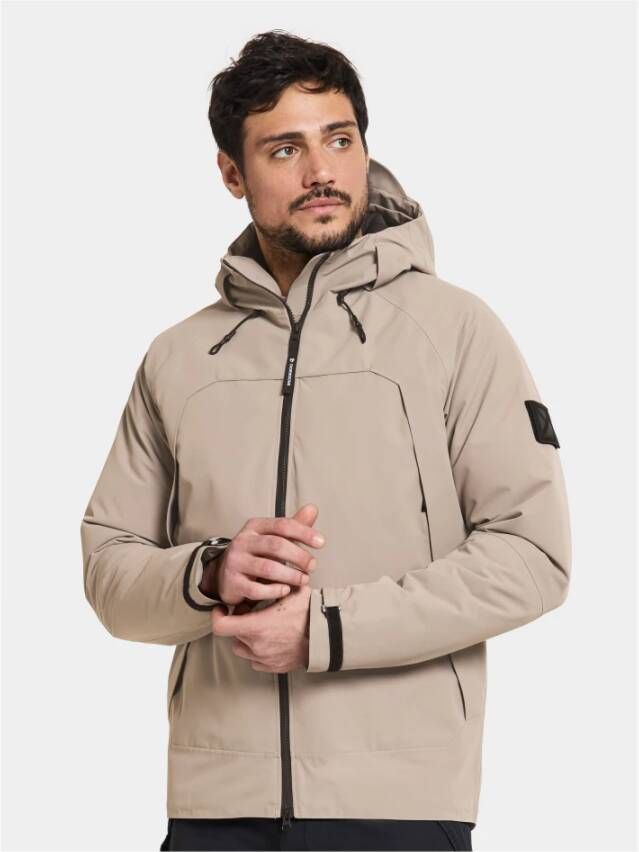 Didriksons Winter Jackets Grijs Heren
