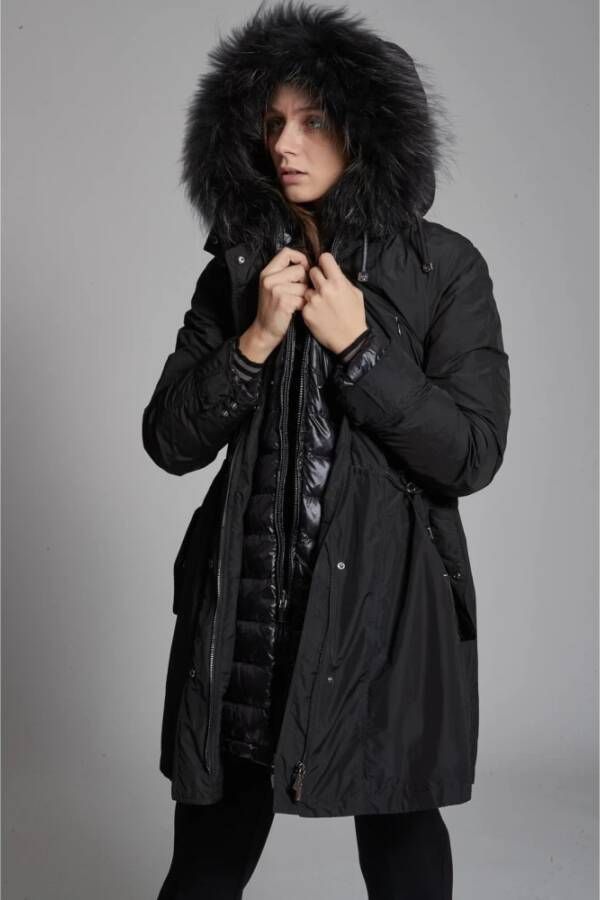 Diego M Afneembaar Konijnenlichaam Interieur Black Dames