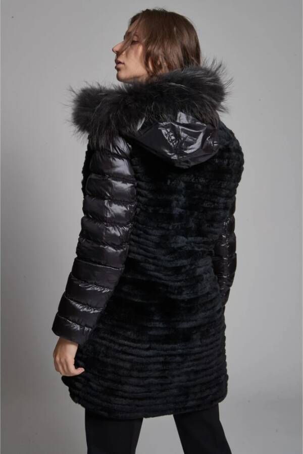 Diego M Afneembaar Konijnenlichaam Interieur Black Dames