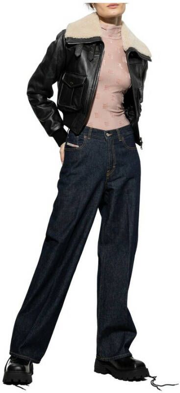 Diesel 2000 wide leg jeans Blauw Dames