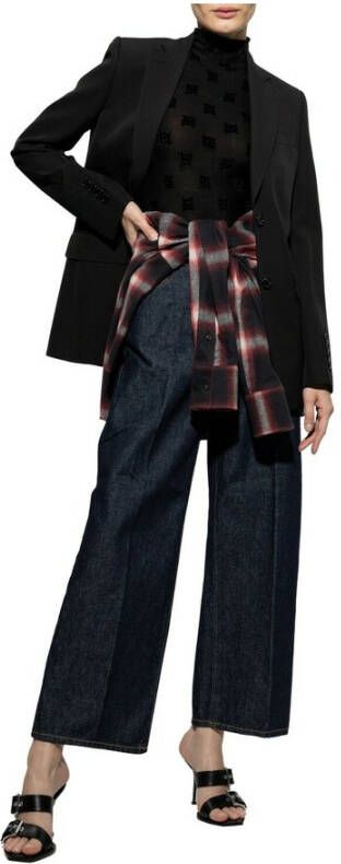 Diesel 2000 wide leg jeans Blauw Dames