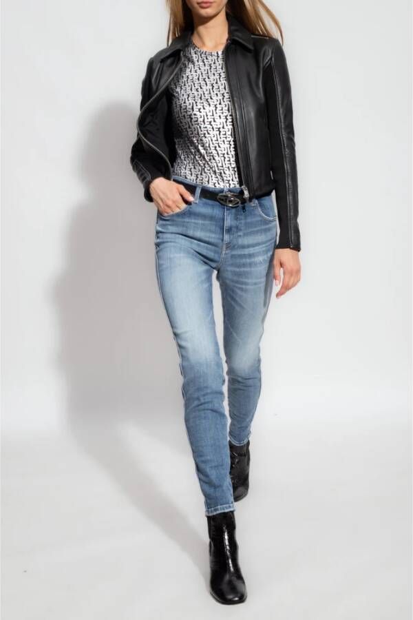 Diesel 2015 Babhila L.32 jeans Blauw Dames