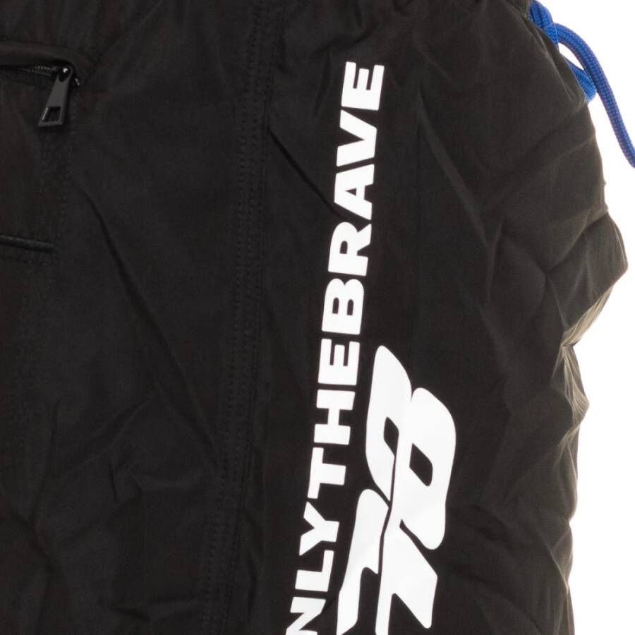 Diesel Fluorescerende gele zwemkleding voor heren Zwart Heren