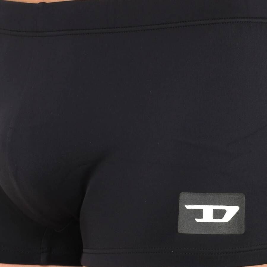 Diesel Stijlvolle Blauwe Strandkleding met Verstelbare Tailleband Zwart Heren