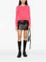 Diesel Fuchsia Crewneck Sweater met Uitgesneden Borst Pink Dames - Thumbnail 2
