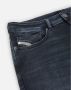 Diesel Blauwe Jeans met samenstelling van katoen polyester en elastaan Blue Heren - Thumbnail 9