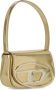 Diesel 1DR Iconic shoulder bag in mirrored leather Yellow Dames - Thumbnail 6