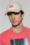 Diesel Heren Twill Katoenen Baseballpet Beige Heren - Thumbnail 2