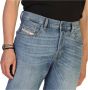 Diesel Regular Fit Jeans van Katoenmix voor Heren Blue Heren - Thumbnail 2