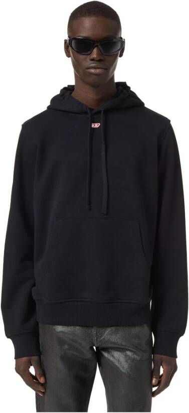 Diesel Hoodies Zwart Heren