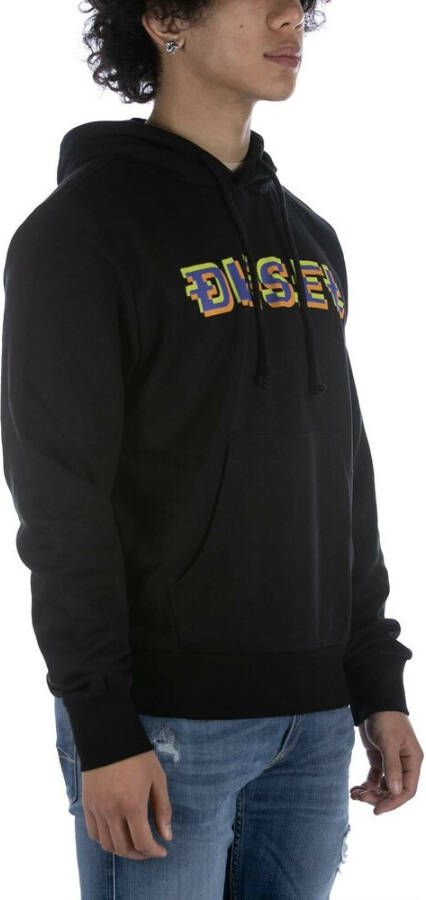 Diesel Hoodies Zwart Heren