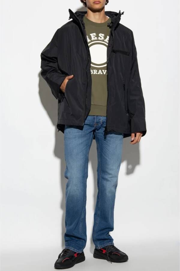 Diesel W-Henness jas Zwart Heren