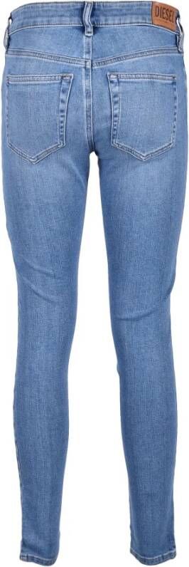 Diesel Stijlvolle Skinny Jeans voor Vrouwen Blauw Dames