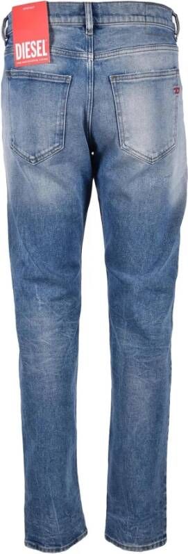 Diesel Jeans Blauw Heren