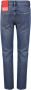 Diesel Blauwe Slim Fit Jeans voor Heren Blauw Heren - Thumbnail 2