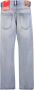 Diesel Blauwe Stonewashed Jeans met Rechte Snit Blauw Heren - Thumbnail 2
