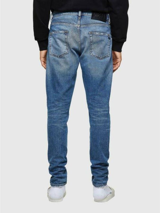 Diesel Vintage Slim-Fit Denim Jeans Blauw Heren