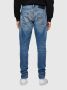Diesel Vintage Slim-Fit Denim Jeans Blauw Heren - Thumbnail 2