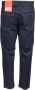Diesel Donkerblauwe Slim-Fit Jeans van Katoenmix Blauw Heren - Thumbnail 2