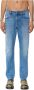 Diesel Slim-fit Jeans met Tapered Pijpen en Mid-rise Taille Blauw Heren - Thumbnail 2