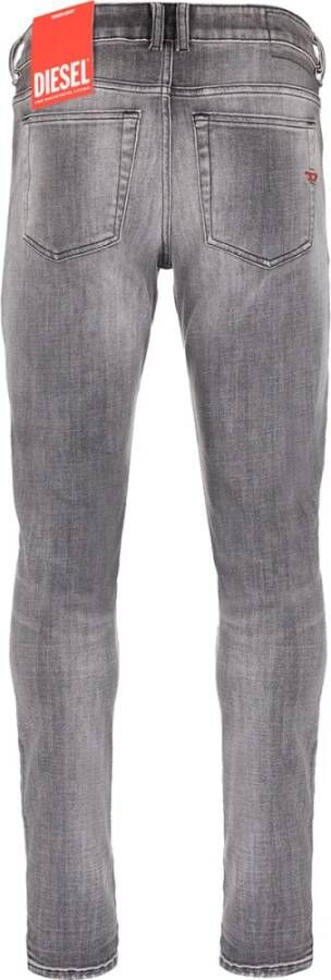 Diesel Sleenker Skinny Jeans Grijs Heren