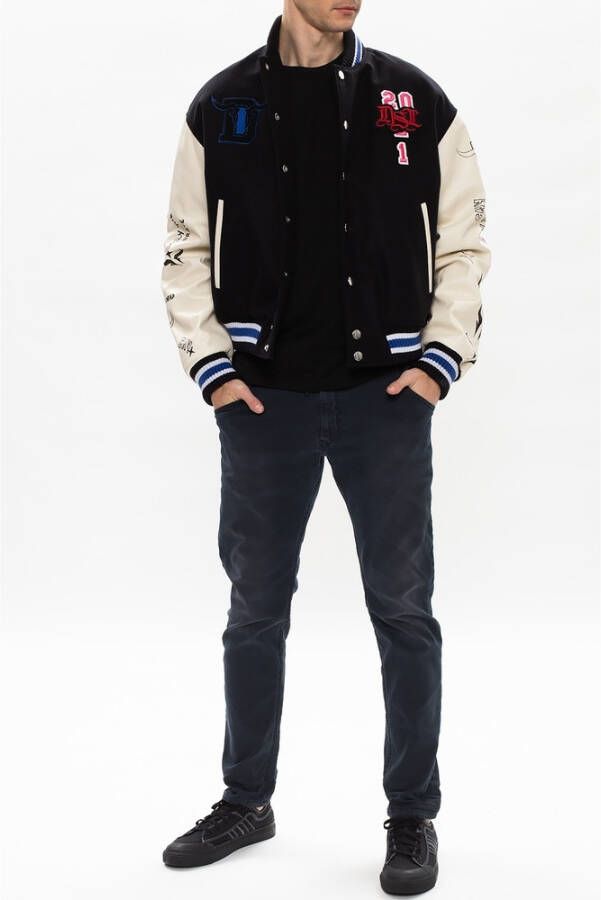 Diesel Krooley-E-Ne jeans Blauw Heren