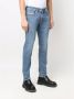 Diesel Klassieke Blauwe Denim Straight Jeans Blauw Heren - Thumbnail 11