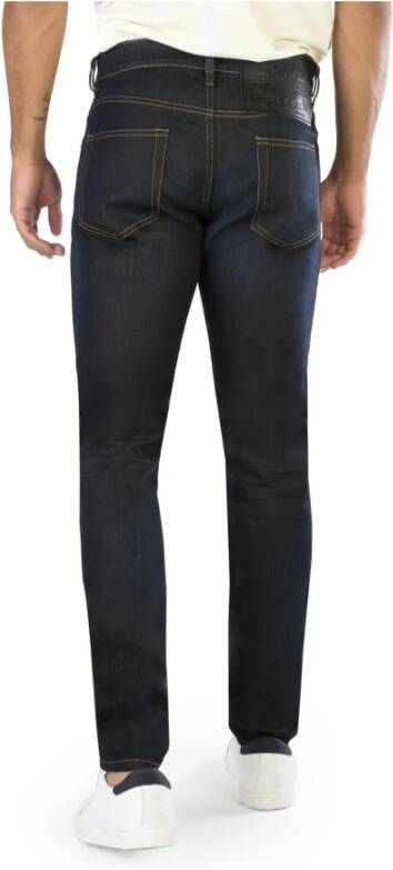 Diesel Slim-Fit Stretch Jeans voor Heren Blauw Heren