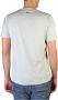 Diesel Heren V-Hals T-Shirt Klassieke Essential Grijs Heren - Thumbnail 2
