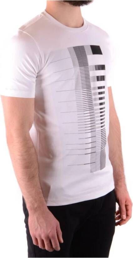 Diesel Klassiek Wit Katoenen T-Shirt voor Heren Wit Heren