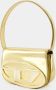 Diesel 1DR Iconic shoulder bag in mirrored leather Yellow Dames - Thumbnail 4