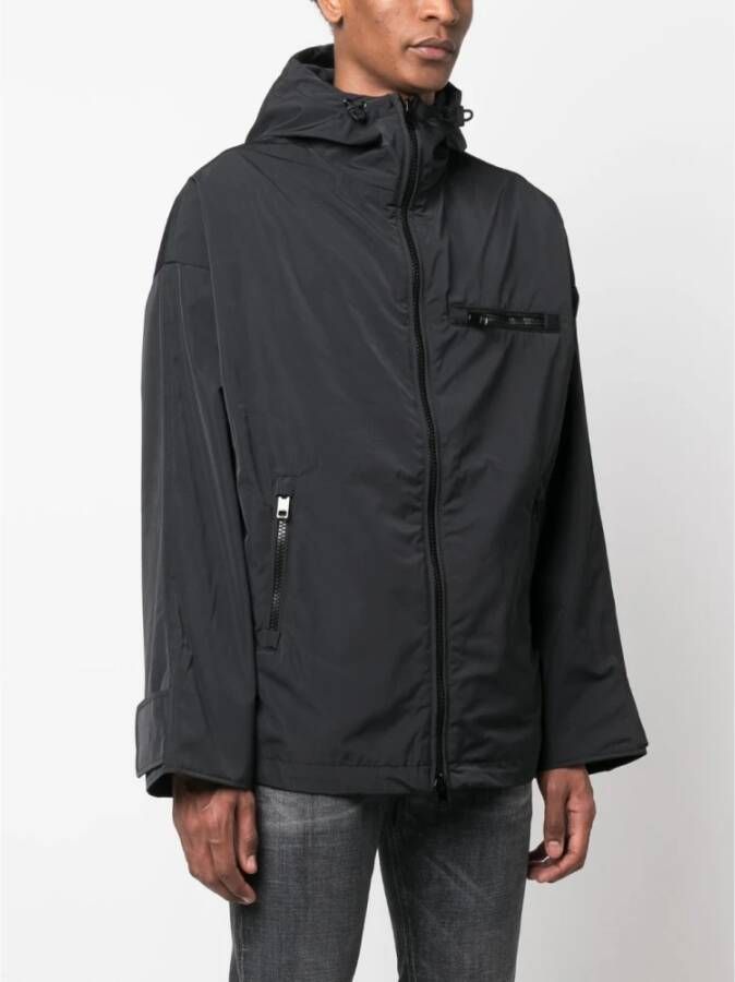 Diesel Winterparka voor heren Zwart Heren