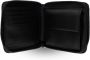 Diesel Zip wallet in logo-print fabric Black Unisex - Thumbnail 2