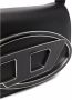 Diesel 1DR Iconic shoulder bag in nappa leather Black Dames - Thumbnail 4