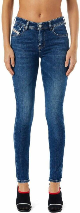 Diesel Skinny jeans Blauw Dames