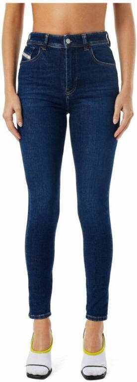 Diesel Skinny Jeans Blauw Dames