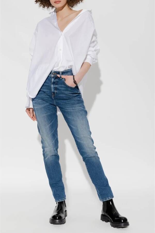 Diesel Skinny jeans Blauw Dames