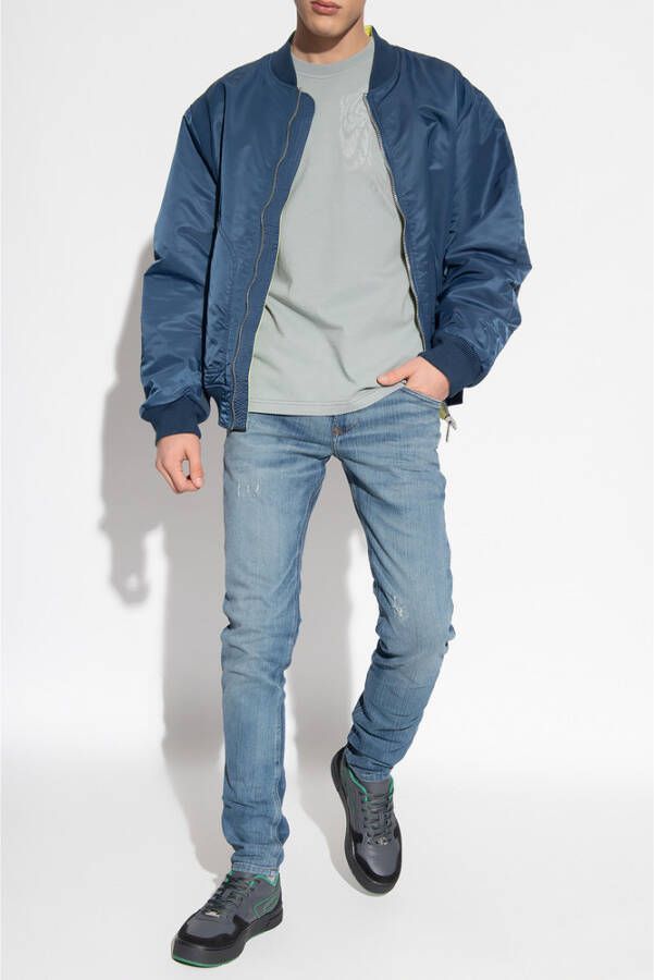 Diesel Skinny jeans Blauw Heren