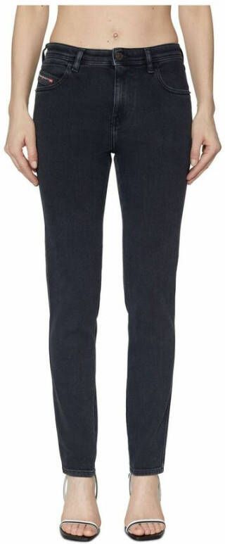 Diesel Skinny Jeans Zwart Dames