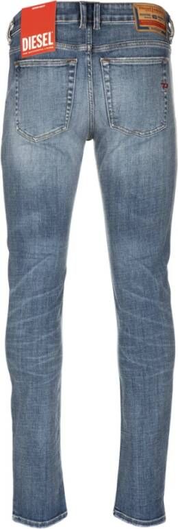Diesel Moderne Slim-fit Jeans Blauw Heren
