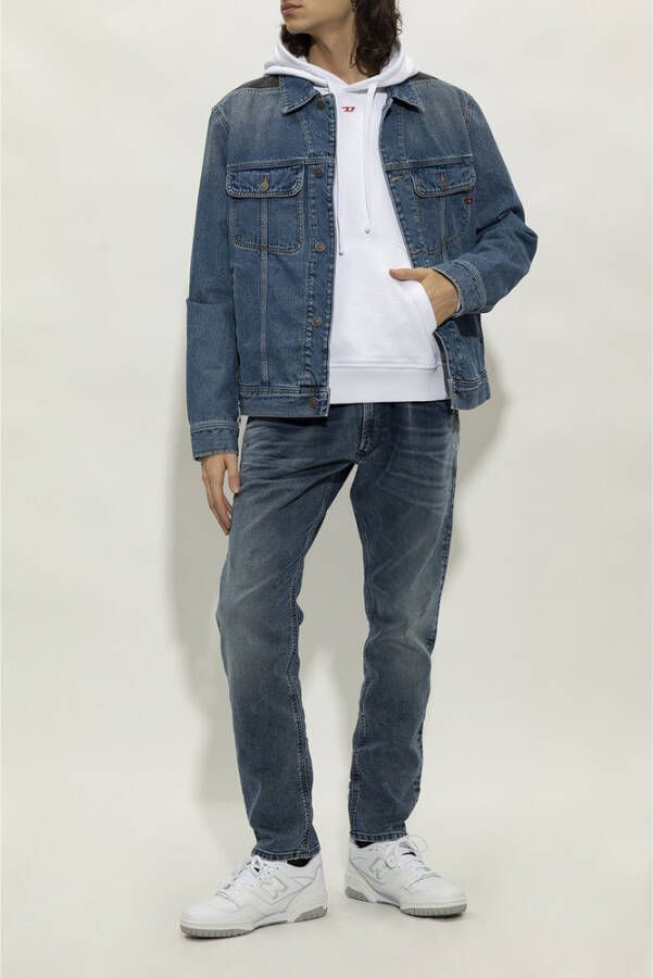 Diesel Slim-fit jeans Blauw Heren