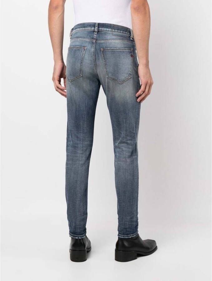 Diesel Slim-fit Jeans Blauw Heren