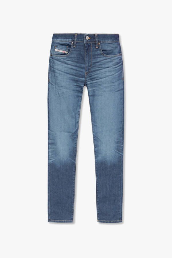 Diesel Slim-fit jeans Blauw Heren