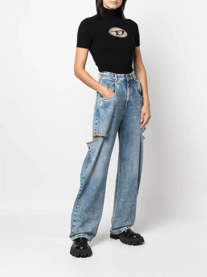 Diesel Stijlvolle Kleding voor Mannen en Vrouwen Zwart Dames