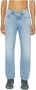 Diesel Lichtblauwe Low Waisted Straight Jeans Blauw Dames - Thumbnail 6