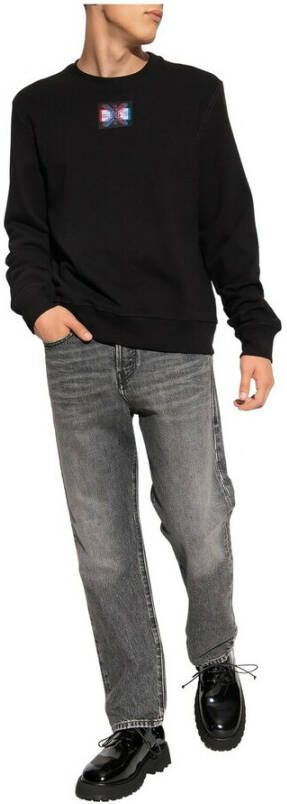 Diesel Straight leg jeans Grijs Heren